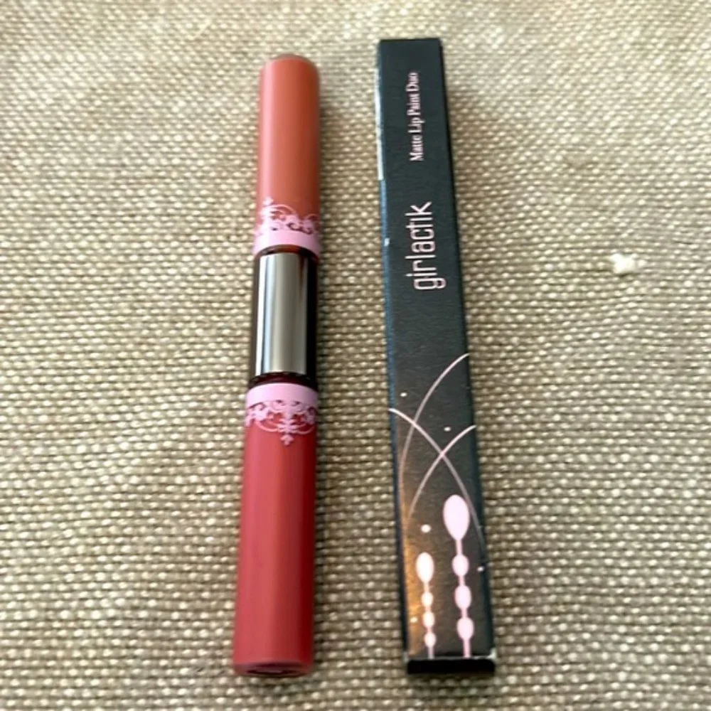 Girlactik Matte Lip Paint Duo Allure/Posh- NIB